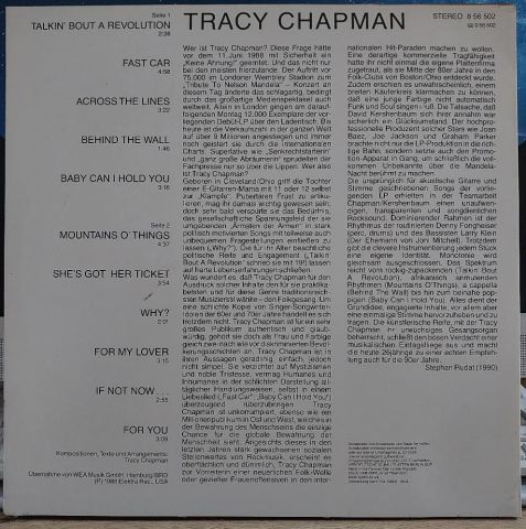 Tracy Chapman – Tracy Chapman LP PLAK