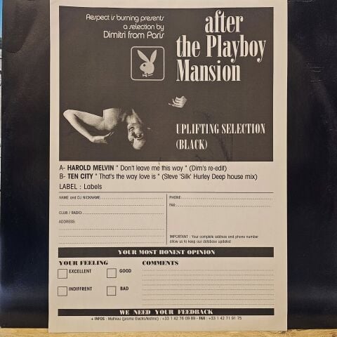 Dimitri From Paris – After The Playboy Mansion - Laidback Selection (White) LP PLAK