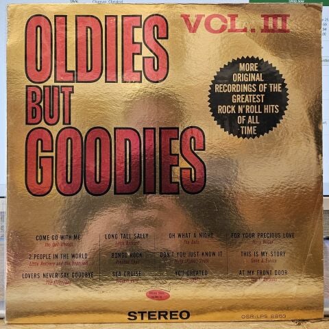 Various – Oldies But Goodies Vol. 3 LP PLAK