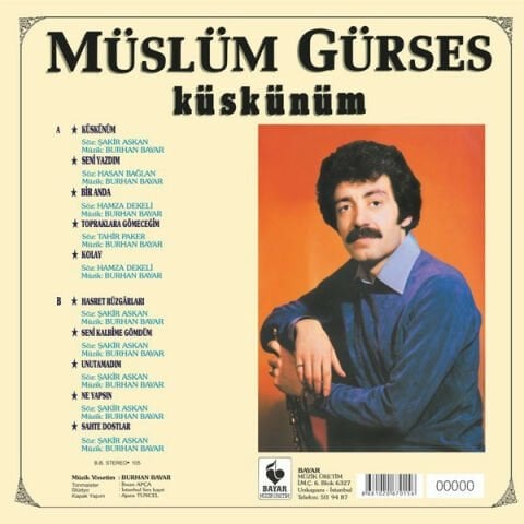 Müslüm Gürses – Küskünüm LP PLAK