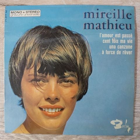 Mireille Mathieu – L'amour Est Passé 45LİK PLAK
