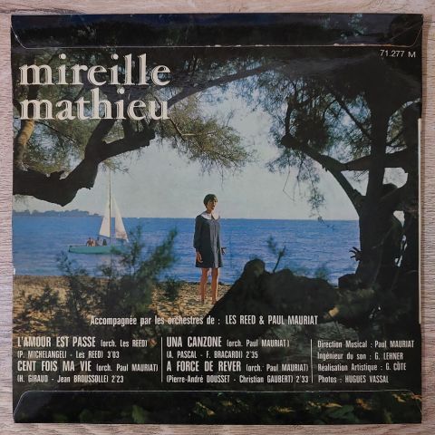 Mireille Mathieu – L'amour Est Passé 45LİK PLAK
