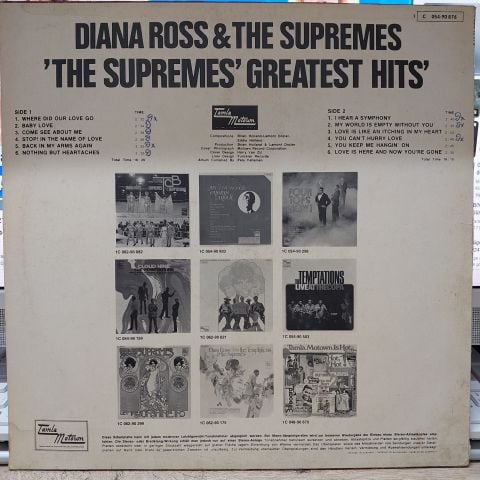 Diana Ross & The Supremes – The Supremes' Greatest Hits LP PLAK