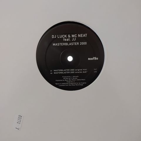 DJ Luck & MC Neat Featuring JJ (5) – Masterblaster 2000 LP PLAK