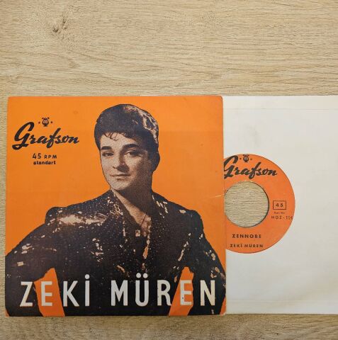 Zeki Müren – Viraneye Dönmüş / Zennobe 45LİK PLAK