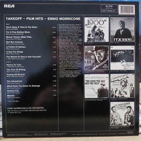 Ennio Morricone – Film Hits LP PLAK