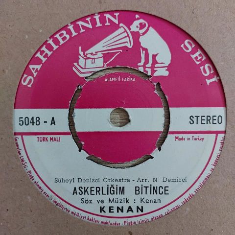 KENAN - ASKERLİĞİM BİTİNCE 45LİK PLAK