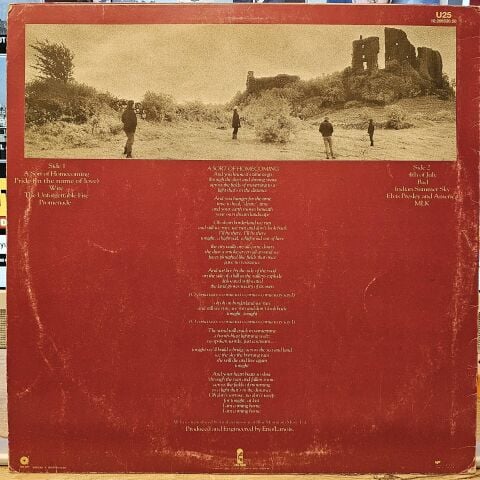 U2 – The Unforgettable Fire LP PLAK
