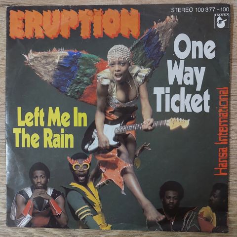 Eruption (4) – One Way Ticket 45LİK PLAK