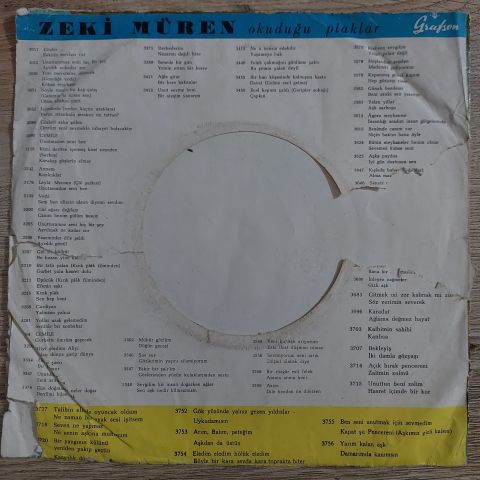 Zeki Müren – Karadut / Ağlama Değmez Hayat 45LİK PLAK