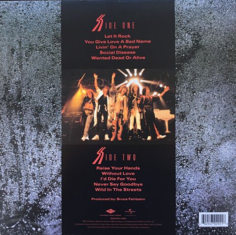 Bon Jovi – Slippery When Wet LP PLAK