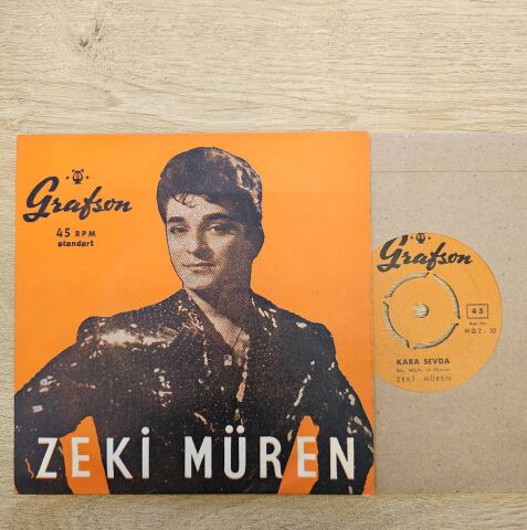 ZEKİ MÜREN - KARA SEVDA 45LİK PLAK