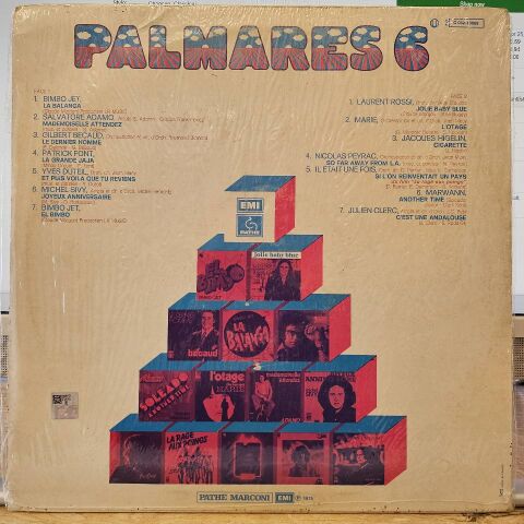 Various – Palmarès 6 LP PLAK