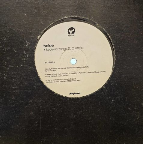 Isolée – Beau Mot Plage LP PLAK