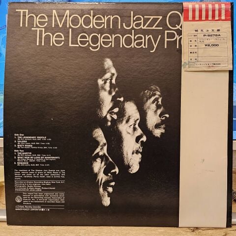 The Modern Jazz Quartet – The Legendary Profile LP PLAK