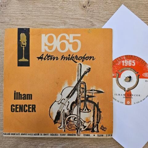 İLHAM GENCER - İSTANBUL 45LİK PLAK