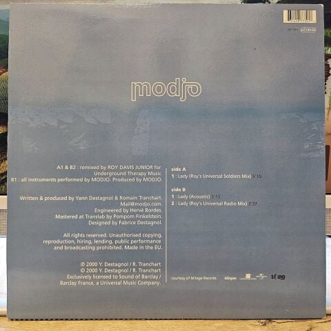 Modjo – Lady (Remixed) LP PLAK