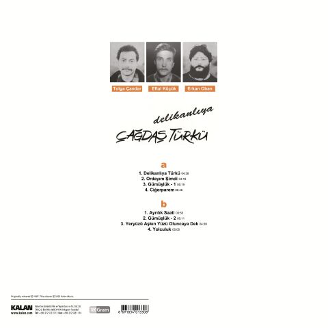 ÇAĞDAŞ TÜRKÜ - DELİKANLIYA LP PLAK