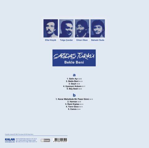 ÇAĞDAŞ TÜRKÜ - BEKLE BENİ LP PLAK