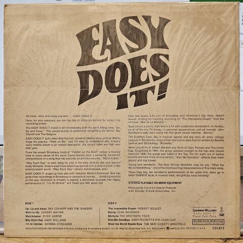 Various – Easy Does It LP PLAK