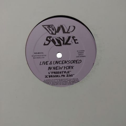 Ol' Dirty Bastard & Das EFX – Wild Style - Live & Uncensored In New York LP PLAK