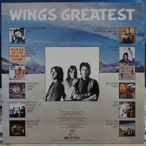 Wings (2) – Wings Greatest LP PLAK