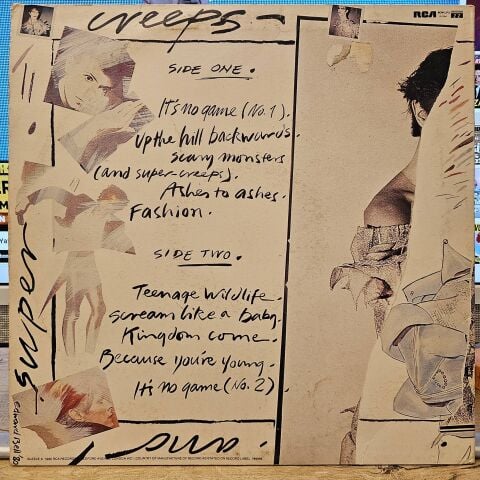 David Bowie – Scary Monsters LP PLAK