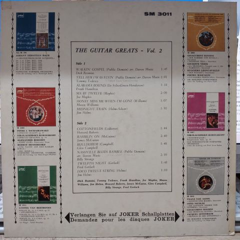 Various – The Guitar Greats - Vol. 2 LP PLAK