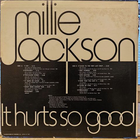 Millie Jackson – It Hurts So Good LP PLAK