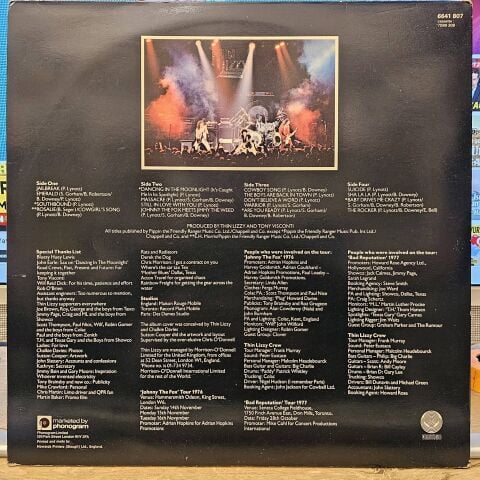 Thin Lizzy – Live And Dangerous LP PLAK