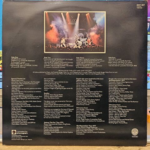 Thin Lizzy – Live And Dangerous LP PLAK