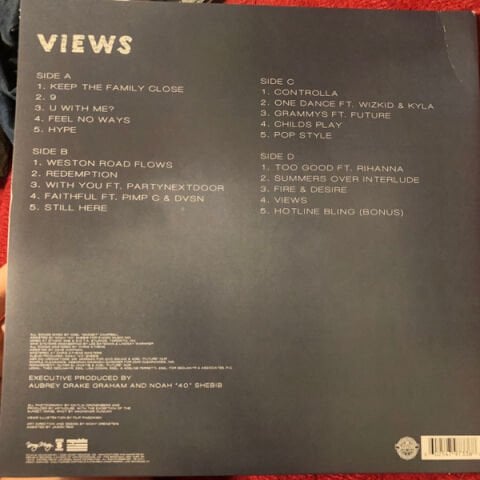 Drake – Views LP PLAK