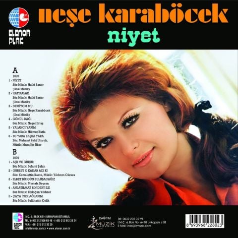 NEŞE KARABÖCEK - NİYET LP PLAK