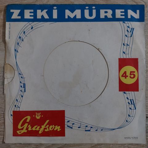 Zeki Müren – Senede Bir Gün 45LİK PLAK