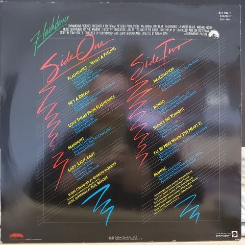 Various – Flashdance (Original Soundtrack From The Motion Picture) LP PLAK