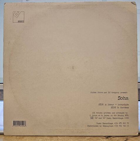 Julien Jabre & DJ Gregory Present Soha – Amour LP PLAK