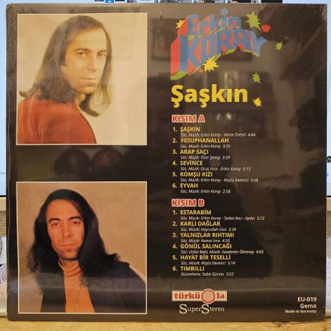 ERKİN KORAY - ŞAŞKIN LP PLAK