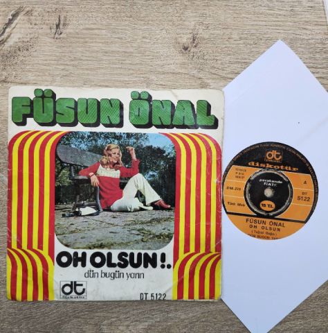 FÜSUN ÖNAL - OH OLSUN 45LİK PLAK