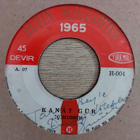 KANAT GÜR - KARADIR KAŞLARIN 45LİK PLAK