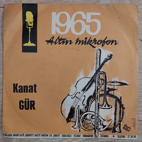 KANAT GÜR - KARADIR KAŞLARIN 45LİK PLAK