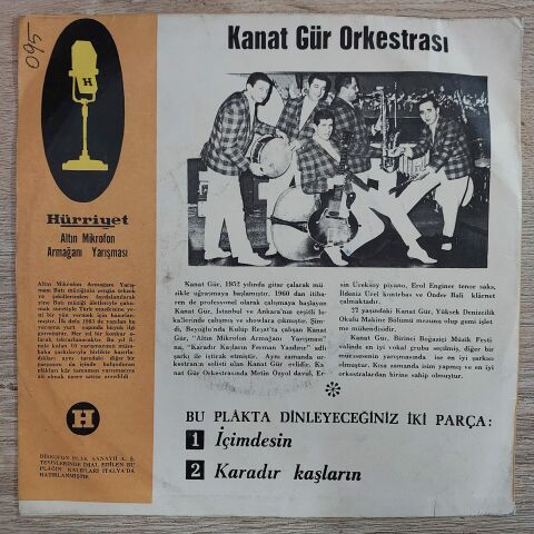 KANAT GÜR - KARADIR KAŞLARIN 45LİK PLAK