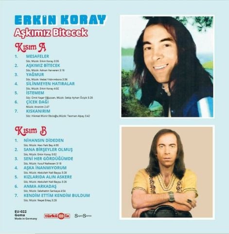 ERKİN KORAY - AŞKIMIZ BİTECEK LP PLAK