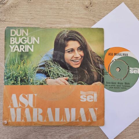 Asu Maralman – Dile Benden Ne Dilersen / Bana Güzel Birşey Söyle 45LİK PLAK