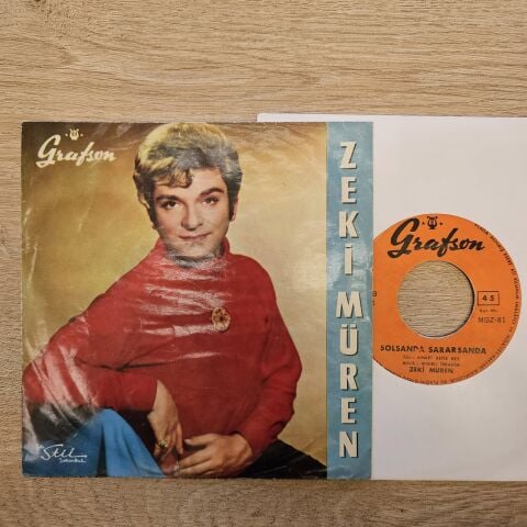 Zeki Müren – Şarap Mahzende Yıllanır / Solsanda Sararsanda 45LİK PLAK