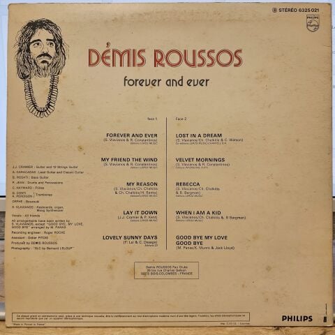 Demis Roussos – Forever And Ever LP PLAK