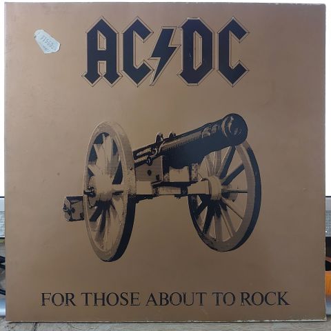 AC/DC – For Those About To Rock We Salute You LP PLAK