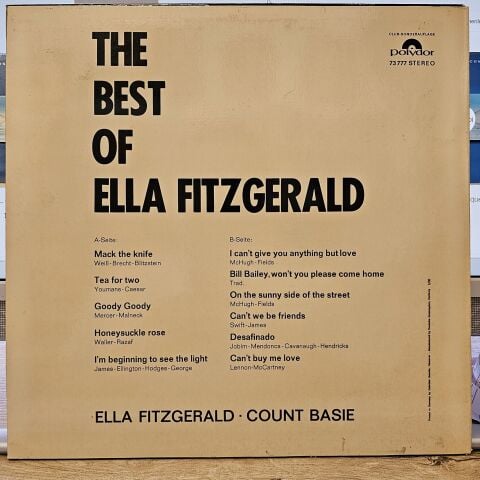 Ella Fitzgerald – The Best Of Ella Fitzgerald LP PLAK