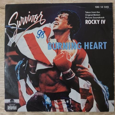 Survivor – Burning Heart 45LİK PLAK