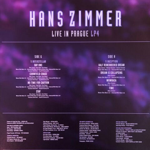 Hans Zimmer – Live In Prague LP PLAK