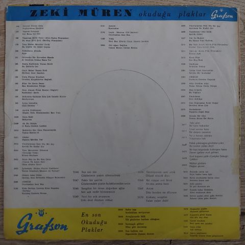 Zeki Müren – Seven Ne Yapmaz 45LİK PLAK